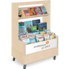Foxis Junior browser boekenkast enkelzijdig, kleur beuken