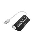 Hub Hama 4-poorts USB 2.0 zwart