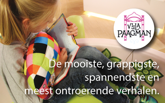 In kinderboekwinkel Villa Paagman wonen de mooiste, grappigste, spannnende en meest ontroerende verhalen