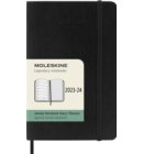 Agenda 2023/2024 Moleskine 18M Planner Weekly 7dag/1pagina pocket 90x140mm soft cover black