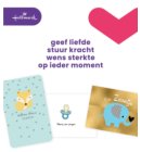Wenskaart Hallmark navulset geboorte zoon 6 kaarten