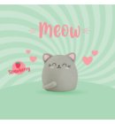 Legami Meow gum met aardbeiengeur