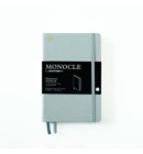 Monocle | Leuchtturm1917 notitieboek, hardcover, paperback B6+, dotted, licht grijs