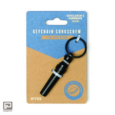Gentlemen’s Hardware sleutelhanger kurkentrekker