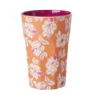 Rice melamine beker large Faded Hibiscus