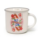 Legami Valentijnsdag Cup-Puccino koffiebeker porselein - Queen