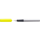 Lamy vulpen, model Nexx neon geel, met medium schrijfpunt voor beginners