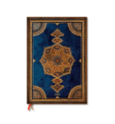 Paperblanks agenda 2025, Safavid Indigo, 1 week per 2 pagina's, verticaal, hardcover, grande
