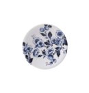Heinen Delfts Blauw magneet wandbord - Bloem