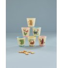 Rice melamine beker small Sweet Jungle Print, assorti