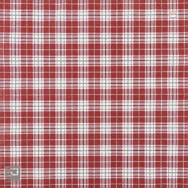 Home Fashion Kerst servetten Chequers Rood, formaat 33 x 33 cm