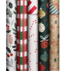 Stewo Kerst cadeaupapier Traditional Day, formaat 70 x 200 cm, assorti
