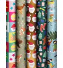Stewo Kerst cadeaupapier Sweet Xmas, formaat 70 x 300 cm, assorti