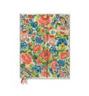 Pear Garden (Peking Opera Embroidery) Ultra 12-month Vertical Hardback Dayplanner 2025 (Wrap Closure) - Peking Opera Embroidery