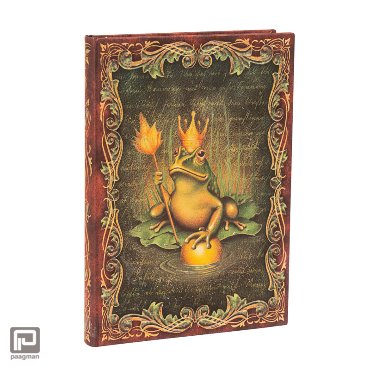 Paperblanks cahier, The Brothers Grimm Frog Prince, hardcover, formaat midi, blanco