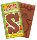 Tony's Chocolonely chocoladeletter reep S, melk gevulde speculaas
