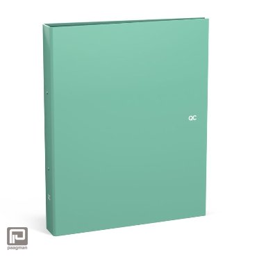 QC Colour - Ringband A4, 23 ringen, spearmint