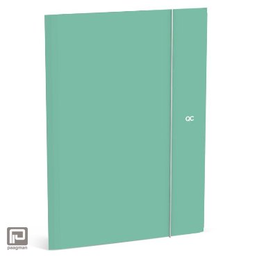 QC Colour - Elastomap folio, spearmint