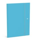 QC Colour limited edition - Elastomap folio, neon blauw