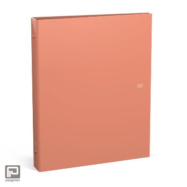 QC Colour limited edition - Ringband A4, 23 ringen, neon oranje