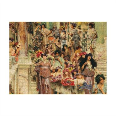 Paperblanks Spring Lawrence Alma-Tadema Jigsaw Puzzle 1000 Pieces