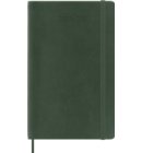 Moleskine 18 maanden agenda 2025-2026, 1 week per pagina met notitieblad, A5, softcover, groen