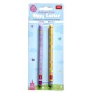 Legami Pasen uitwisbare gelpennen à 2 stuks - Hoppy Easter