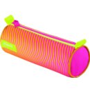 Etui Maped Neon rond oranje-roze