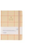 A-Journal schoolagenda 2025-2026, 18 maanden, checkered rood