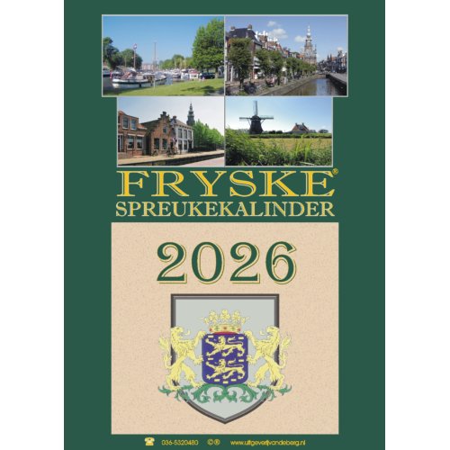 Berg Van De, Uitgeverij Fryske Spreukekalinder 2026