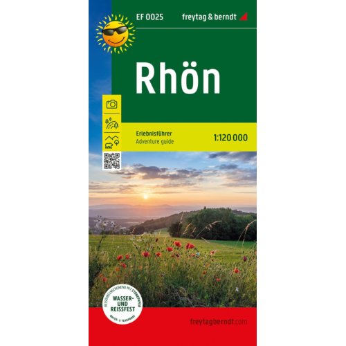 Van Ditmar Boekenimport B.V. Rhön, Freizeitkarte 1:120.000, Freytag & Berndt - Erlebnisführer