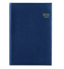 Brepols agenda 2026 Omega Lima, 1 week per 2 pagina's, donkerblauw