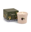 Bistro geurkaars - keramiek 227g - Olive