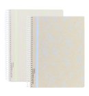 Ecologique - Schrift spiraal hardcover A4, geruit, assorti