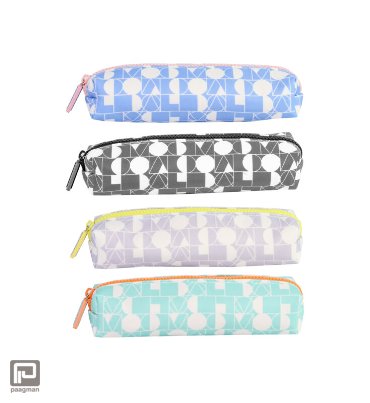 Smooth - Etui rond, 21 x 6,5 cm, assorti