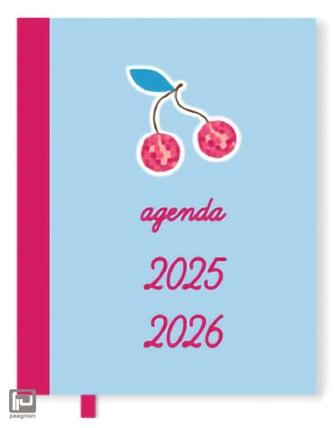 B'Log Cherry - Schoolagenda 2025-2026, A5