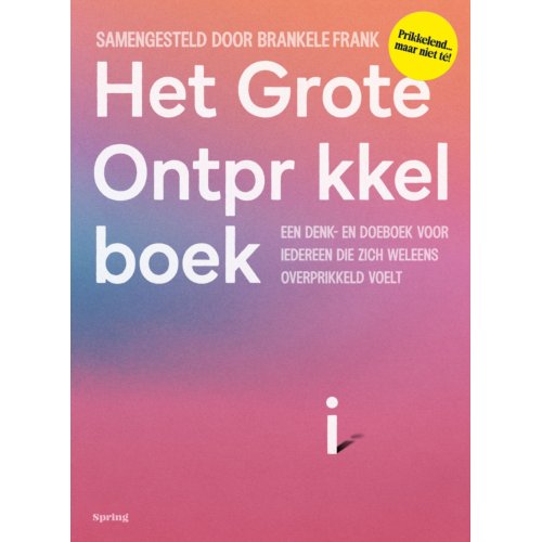 Atlas Contact, Uitgeverij Het Grote Ontprikkelboek - Brankele Frank