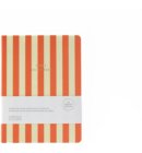 A-Journal Fabrique schoolagenda 2025-2026, 18 maanden, strepen oranje