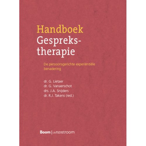 Koninklijke Boom Uitgevers Handboek Gesprekstherapie - G. Lietaer