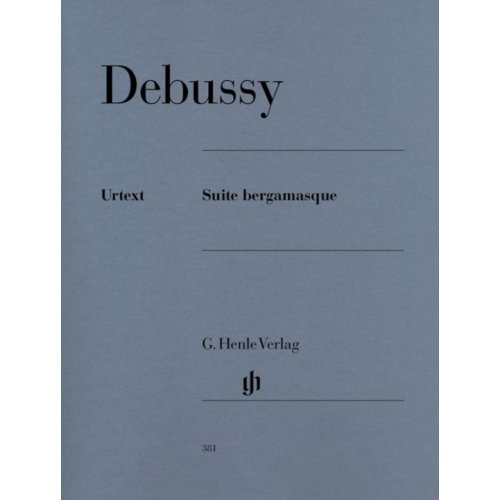 Van Ditmar Boekenimport B.V. Suite Bergamasque - G. Henle Urtext-Ausgabe - Claude Debussy