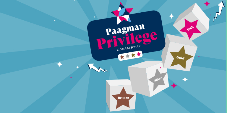 Als Paagman Privilege-lid bouw je gratis jouw eigen voordeelpakket op